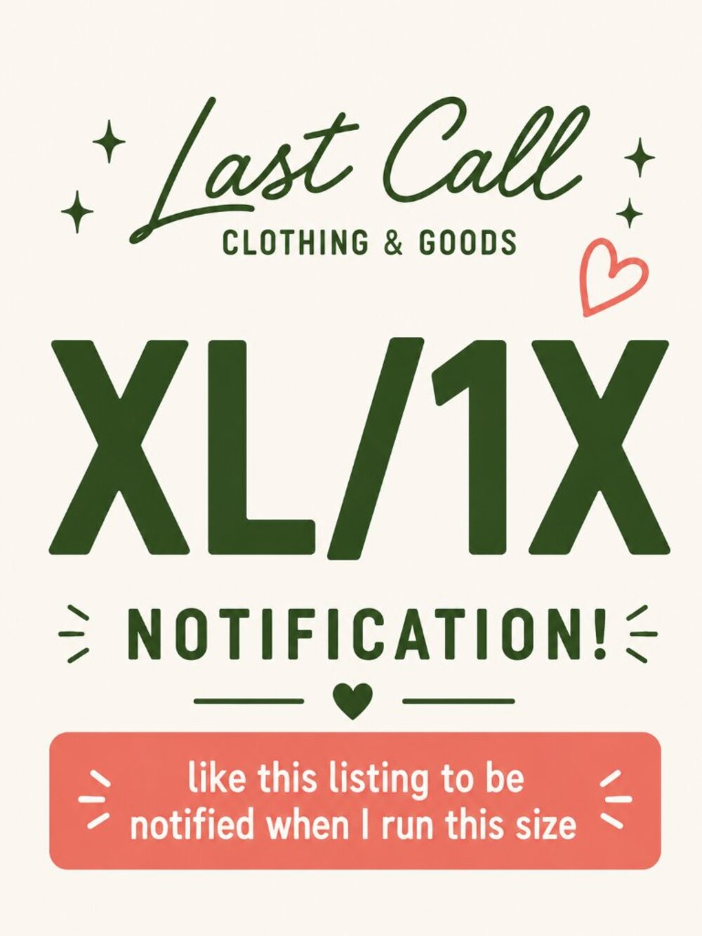 XL/1X Notification! Running now in my show! Pop in to see